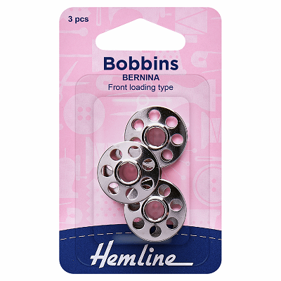 H120.11 Metal Bobbin: Bernina - 7 Hole 